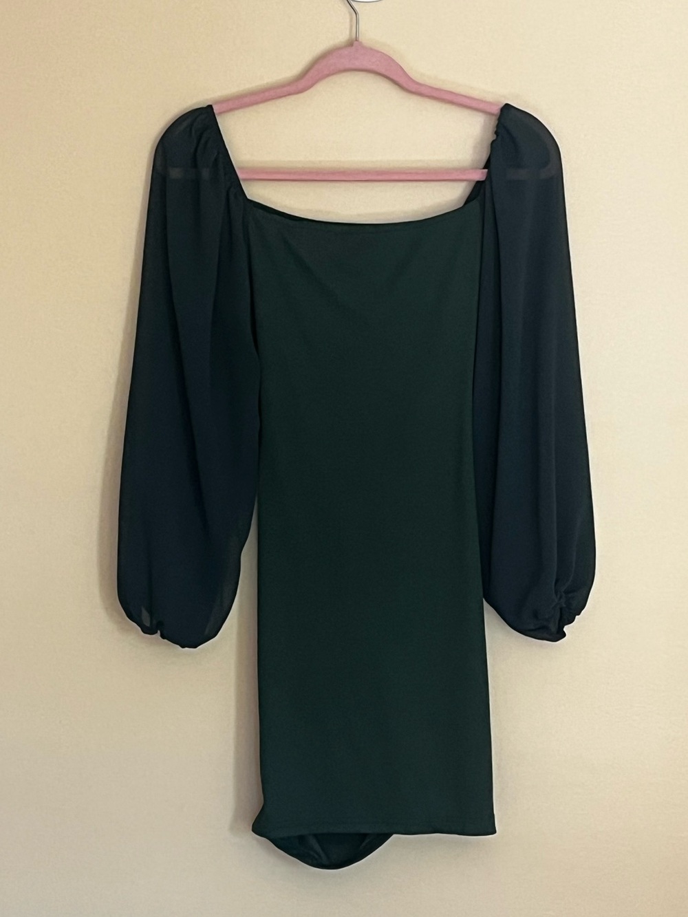 Forest Green Body Com mini Dress size S